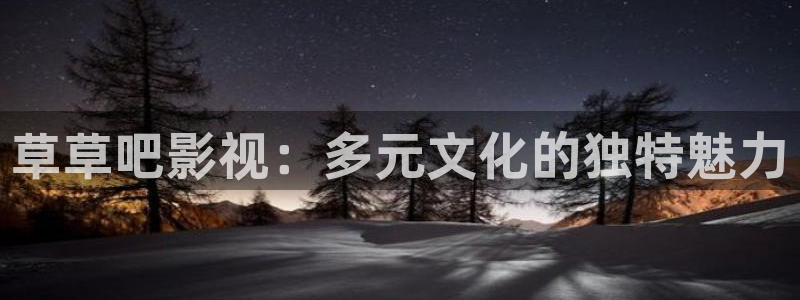 即看影视app下载：草草吧影视：多元文化的独特魅力